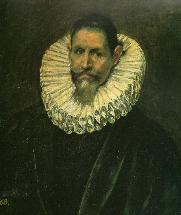 El Greco portrait of jeronimo de cevallos oil painting image